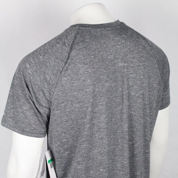 Nike Men's Swim T Shirt Short Sleeve Dri Fit Black Heather UV Protection XL NWT - Picture 5 of 5